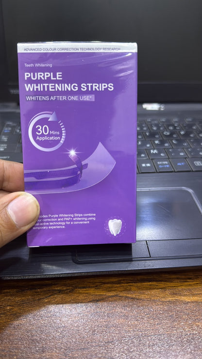 HISMILE V34 Teeth Removing Deep Smoke Stains Gingiva Protection Purple Orthopedic Toothpaste Cleans Oral Cavity Brightness Teeth 30ml