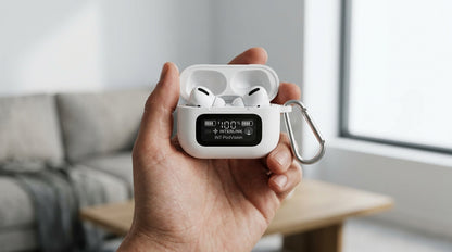 INTERLINK INT PodVision TWS Wireless Earbuds with LED Display Charging Case