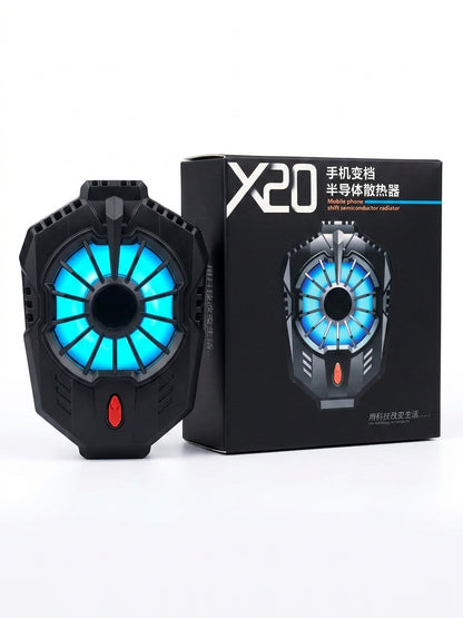 X20 Universal Clip-On Smartphone Gaming Cooling Fan – Portable Mobile Phone Cooler